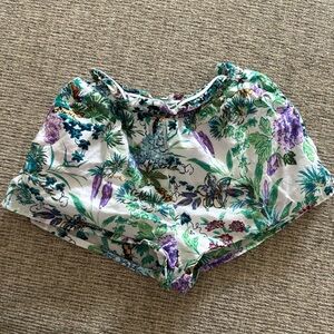 2T Janie and Jack Bubble Floral Shorts